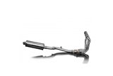 Full Exhaust System for Kawasaki 1000Sx Ninja 2020-23 250mm Stainless Oval Muffler