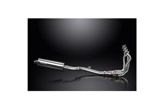 Sistema di scarico completo per Kawasaki 1000Sx Ninja 2020-23 Silenziatore ovale inossidabile da 250 mm