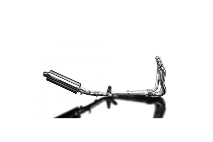 Sistema di scarico completo per Suzuki Gsx-S1000F 2015-2020 350mm Ovale Stainless Bsau Silenziatore