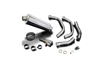 Système Complet D'Échappement pour Honda Cmx500 Cmx300 Rebel 2017-23 2-1 350Mm Ovale Inoxydable Silencieux