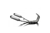 Full Exhaust System for Suzuki Gsx1400 2001-2004 4-2 343Mm X-Oval Titanium Silencers