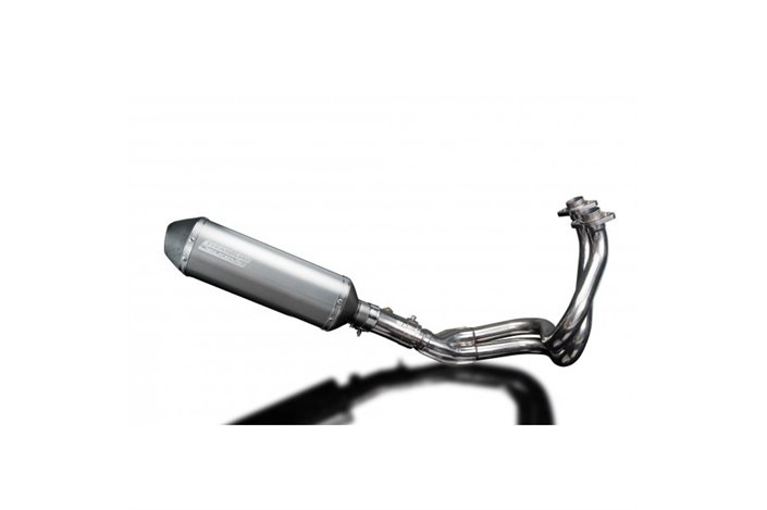 Complete exhaust system xoval titanium silencer 343mm honda cbr600f 1987 1990