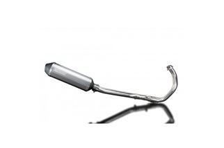 Sistema di scarico completo silenziatore di bsau di 343mm titanium xoval honda cbf250 2004 2012