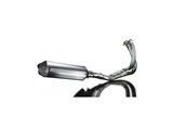 Full exhaust system 343mm titanium xoval bsau silencer honda xl125v varadero 2001 2014