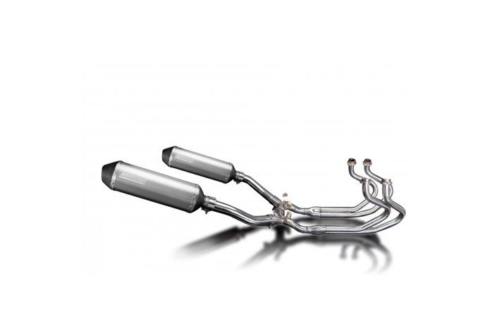 Complete Exhaust System for Honda St1300 Pan European Abs 4-2 343mm X-Oval Titanium Muffler