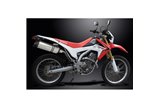 Komplette Abgasanlage für Honda Crf250 LM 2012–16, 343 mm Titan-XOval-Bsau-Schalldämpfer