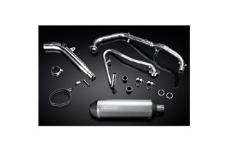 Système d'échappement complet pour Honda Xl125V Varadero 343mm titane XOvale Bsau silencieux