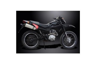 Komplette Abgasanlage für Honda Xr125L 2003–2010, 343 mm Titan-XOval-Bsau-Schalldämpfer