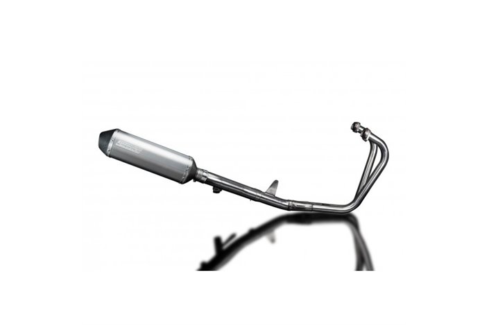 Full Exhaust System for Kawasaki Kle650 Versys 2007-14 343mm Titanium XOval Bsau Muffler