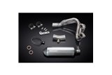 Full Exhaust System for Kawasaki Kle650 Versys 2007-14 343mm Titanium XOval Bsau Muffler