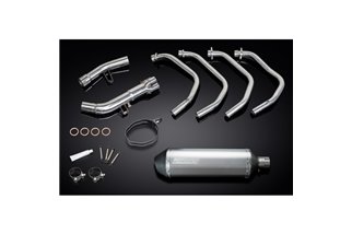 Sistema di scarico completo per Suzuki Gsx650Fa 2007-16 343mm Titanio XOvale Bsau Silenziatore