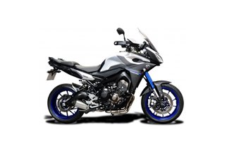 Complete exhaust system xoval titanium silencer 343mm yamaha mt-09 sport tracker 2015 2019