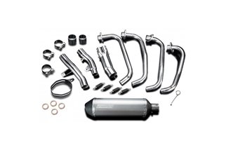 Complete exhaust system 343mm titanium xoval bsau honda vfr800 f 2014 2019