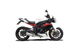 Komplette Abgasanlage 343 mm Titan Xoval Bsau Schalldämpfer Honda CB1100A 2013 2017