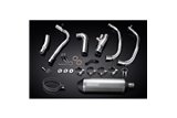 Full Exhaust System for Kawasaki Versys 300X 13-20 2-1 343mm Titanium Bsau Muffler