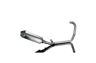 Full Exhaust System for Royal Enfield Himalayan 16-23 343mm Titanium XOvale Bsau Silencer