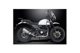 Full Exhaust System for Royal Enfield Himalayan 16-23 343mm Titanium XOvale Bsau Silencer