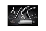 Komplette Abgasanlage für Suzuki Gsx1300R Hayabusa 99–07 Decat Full 4–1 343 mm Titan XOvale Bsau