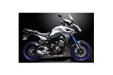 Système d'échappement complet pour Yamaha Tracer 900 2015-20 Silencieux XOval en titane 343 mm