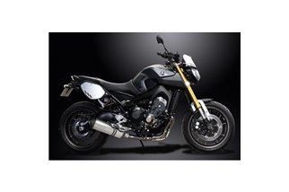 Sistema di scarico completo per Yamaha Mt09 Sport Tracker 2014-2020 343mm Titanium XOvale Silenziatore