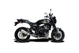 Komplette Auspuffanlage für Kawasaki Z900Rs 2018-23 343 mm Titan Xoval Bsau Schalldämpfer