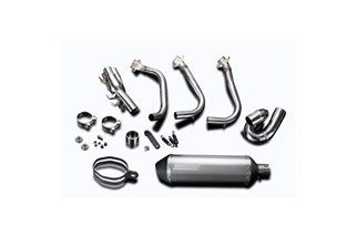 Complete exhaust system 343mm xoval titanium silen kawasaki gtr 1400 2007 2020