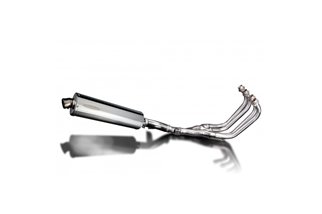 Complete BSAU stainless steel exhaust system 450mm Honda CBR1100XX Blackbird