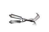 Complete BSAU stainless steel exhaust system 450mm Honda CBR1100XX Blackbird