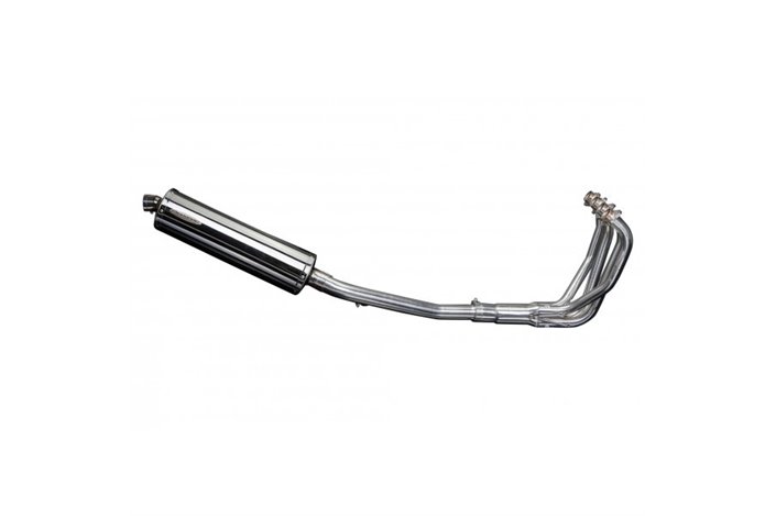 Complete exhaust system 450mm stainless steel silencers from bsau yamaha xj600 diversion 1992 2004