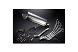 Full Exhaust System for Honda Cb650R Cb650R 2019-2021 4-1 343mm X-Oval Titanium Muffler