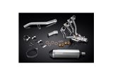 Sistema di scarico completo per Kawasaki Gtr1400 07-20 343mm XOvale Titanium Silenziatore