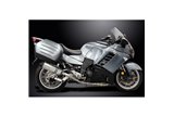 Sistema di scarico completo per Kawasaki Gtr1400 07-20 343mm XOvale Titanium Silenziatore