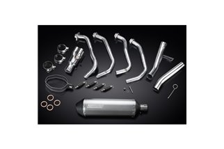 Full Exhaust System for Kawasaki Versys 1000 10-14 Full 4-1 343mm Titanium XOval Bsau Muffler