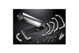 Full Exhaust System for Kawasaki Zzr1100 1990-2001 4-1 343mm Titanium XOval Bsau Muffler