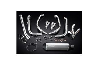 Full Exhaust System for Suzuki Gsx1300R Hayabusa 08-20 4-1 343mm Titanium XOvale Silencer