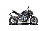 Ligne d'échappement complète silencieux ovale inox 450mm honda cb650f 2014 2018