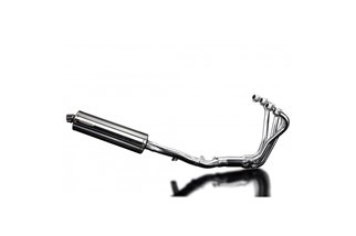 BSAU complete exhaust system in stainless steel 450mm honda vfr800 f 2014 2019