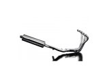 Sistema di scarico completo bsau in acciaio inox 450mm honda vfr800 f 2014 2019