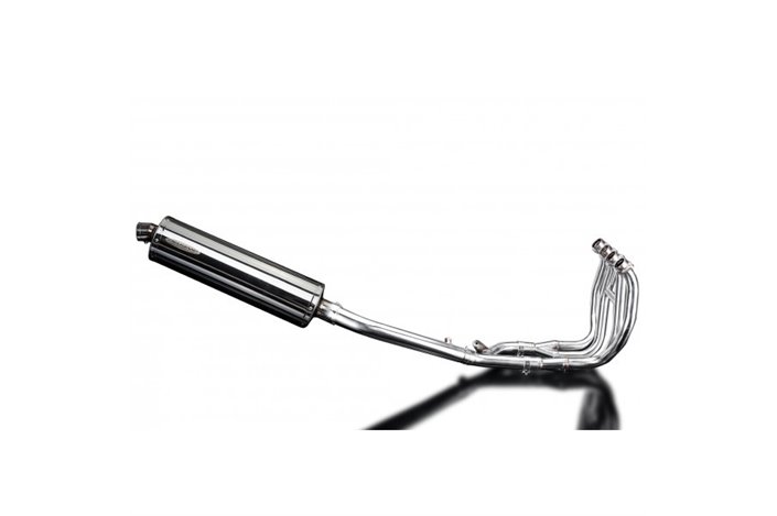 BSAU Honda CB600F Hornet 2007 2014 450mm Stainless Steel Muffler Complete Exhaust System