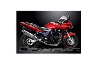 Ligne d'échappement complète pour silencieux Kawasaki Zr7S 450mm Ovale Inox Bsau