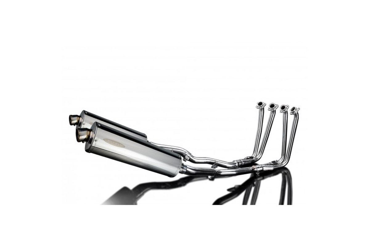 Complete Exhaust System for Yamaha Fjr1300 2006-2023 Mufflers 450mm Stainless Oval Bsau