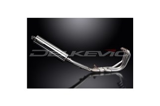 Full Exhaust System for Honda Cbr600 Fv Fw F3 V-W 1997-98 4-1 450Mm Oval Stainless Silencer