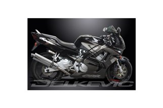 Full Exhaust System for Honda Cbr600 Fv Fw F3 V-W 1997-98 4-1 450Mm Oval Stainless Silencer