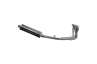 Sistema di scarico completo silenziatore in acciaio inox da 450 mm di bsau kawasaki z900 2020 2021