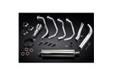 Complete Exhaust System for Kawasaki Versys 1000 2019-2021 450mm Stainless Oval Bsau