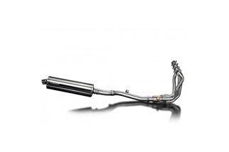 Full Exhaust System for Kawasaki 1000Sx Ninja 2020-23 450mm Stainless Oval Muffler