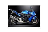 Full Exhaust System for Suzuki Gsx-S1000F 2015-2020 450mm Oval Stainless Bsau Muffler