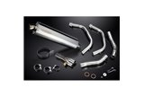 Sistema di scarico completo per Honda Cmx500 Cmx300 Rebel 2017-23 2-1 450Mm Silenziatore ovale inossidabile