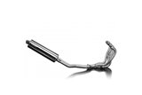 Full Exhaust System for Kawasaki Zzr600 D/E Zzr400 K/N 90-09 4-1 450Mm Oval Stainless Silencer