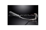 Système d'échappement complet ovale en carbone de 450 mm pour toutes les années Yamaha Yzf600r Thundercat 1996 2007